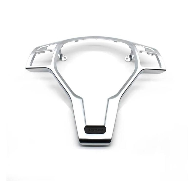 Panel Dekorabdeckung Auto Lenkrad Chrome Panel Abdeckung Trim Für Benz Für AMG ABCE Für GLK Für GLA Für CLA Für CLS Klasse W176 W246 W204 W212 W156 W117 Abdeckung Trim(Chrome-Black) von Kdbcet