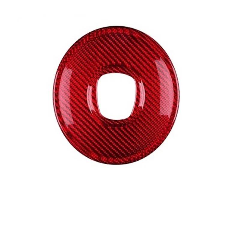 Panel Dekorabdeckung Echte Hartkohlefaser-Aufkleber Für FIAT Für 500 Für Abarth 595 695 2008–2014 2015 2016 2017 2018 2019 2020 2021 2022 2023 Auto-Innenraum Abdeckung Trim(Center RD) von Kdbcet