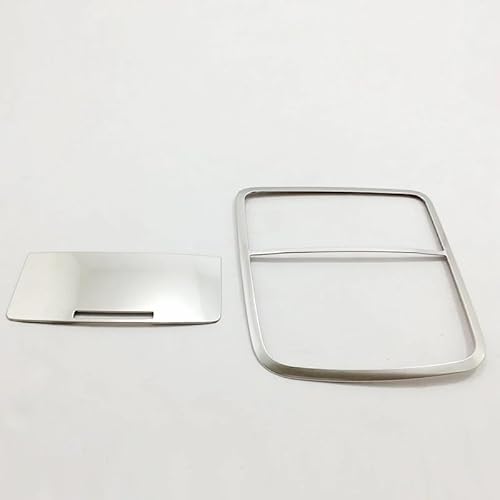 Panel Dekorabdeckung Edelstahl Für Accord 10th 2018 2019 Auto Vorne Lesen Lampenschirm Panel Und Gläser Box Abdeckung Trim Zubehör 2 Stück Abdeckung Trim(Matte) von Kdbcet