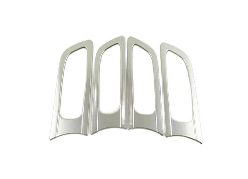 Panel Dekorabdeckung Edelstahl Für Koleos 2017 2018 2019-2020 Auto Scheinwerfer Einstellschalter Knopf Panel Abdeckung Trim Aufkleber Styling Zubehör Abdeckung Trim(Inner Door Bowl) von Kdbcet