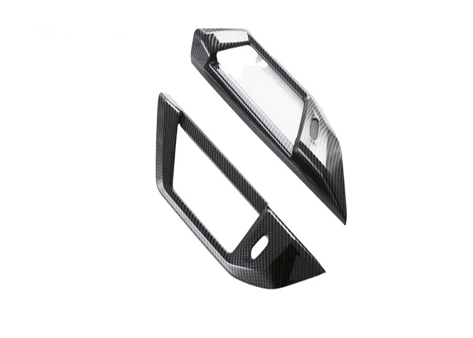 Panel Dekorabdeckung Für 5 Series G60 2024 2025 Auto Center Control Getriebe Shift Box Panel Lenkrad Panel Abdeckung Trim Innen Zubehör Abdeckung Trim(B Pillar AC Cover) von Kdbcet