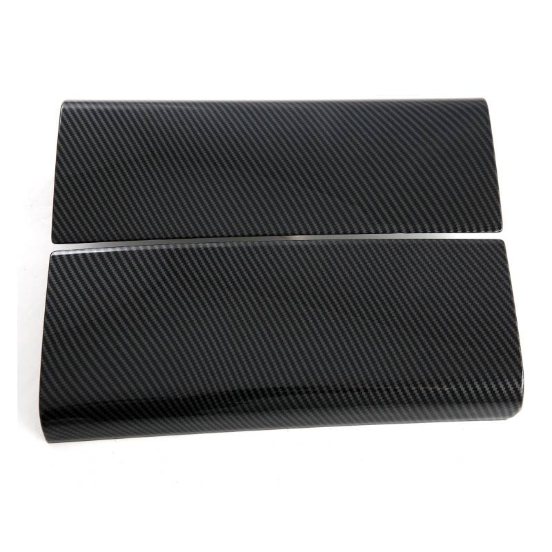 Panel Dekorabdeckung Für Aito M9 2024 Carbon Schwarz Interior Center Konsole Armlehne Lagerung Box Abdeckung Dekor Trim ABS Auto Zubehör 2 Stück Abdeckung Trim von Kdbcet