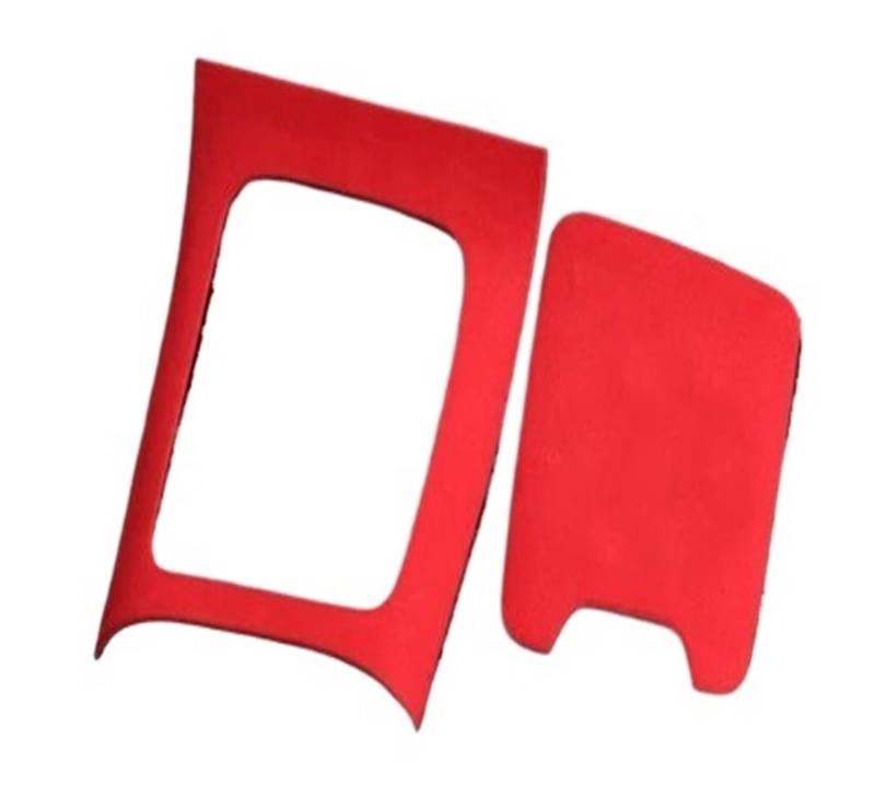 Panel Dekorabdeckung Für Benz Für EQE Klasse Für EQE350 Auto Center Konsole Leder Und Wildleder Stil Panel Abdeckung Trim Panel Rahmen Innen Modifikation Abdeckung Trim von Kdbcet