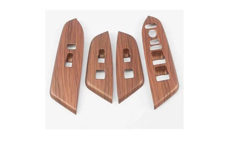 Panel Dekorabdeckung Für CRV CR-V 2017 2018 2019 2020 2021 2022 Pfirsich Holz Innen Zubehör Dekoration Abdeckung Trim Rahmen Panel Auto Styling Abdeckung Trim(High Configuration 3) von Kdbcet