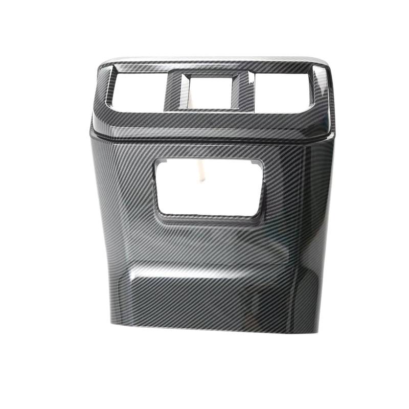 Panel Dekorabdeckung Für Ford F150 Für Raptor 2021 2022 2023 ABS Innenausstattung Lenkradabdeckung Schalttafel Autofensterschalter Rahmenverkleidung Abdeckung Trim(Rear AC Cover) von Kdbcet