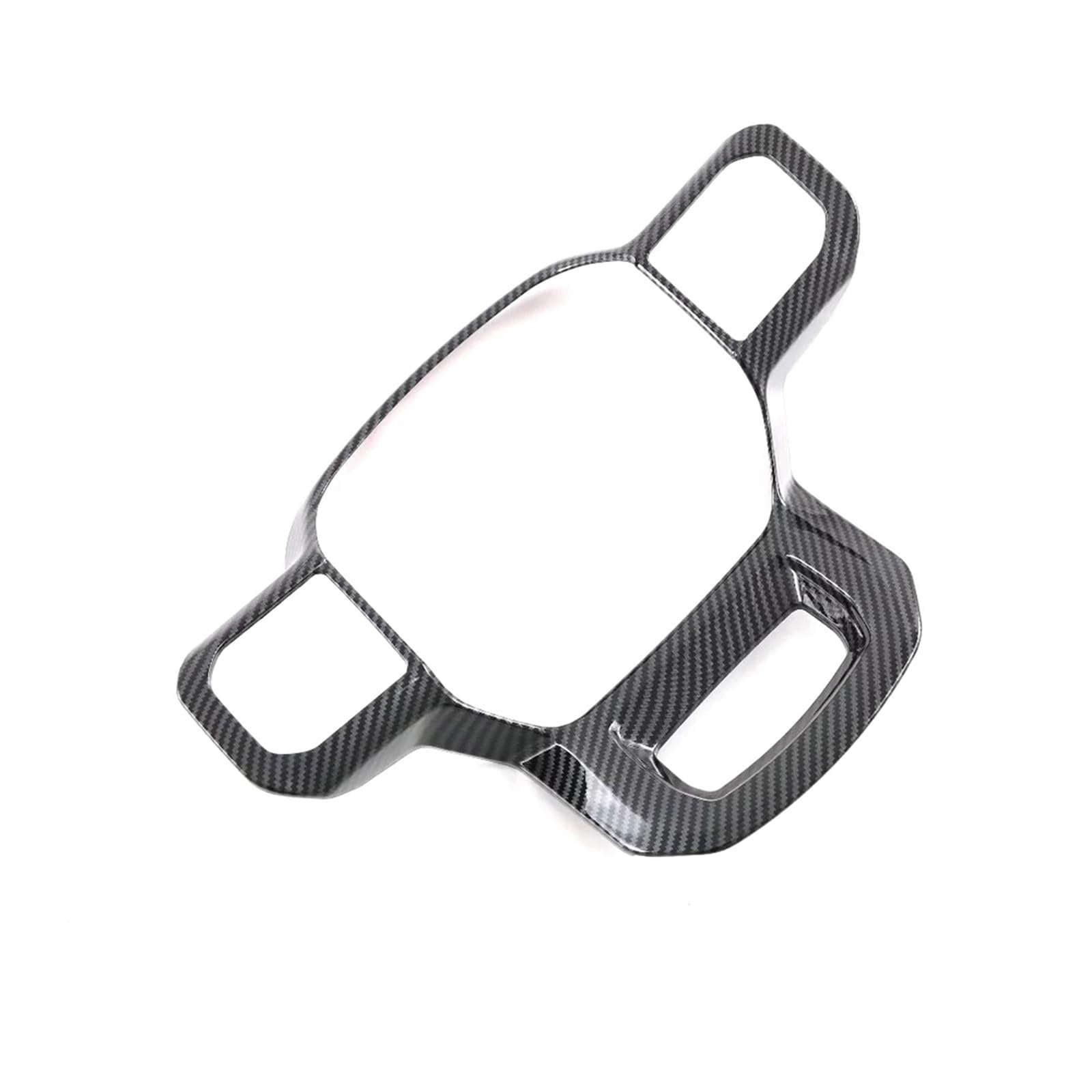 Panel Dekorabdeckung Für Ford F150 Für Raptor 2021 2022 2023 ABS Innenausstattung Lenkradabdeckung Schalttafel Autofensterschalter Rahmenverkleidung Abdeckung Trim(Steering Wheel Cover) von Kdbcet