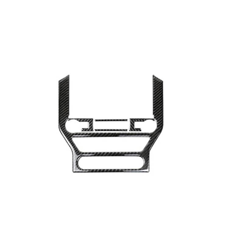 Panel Dekorabdeckung Für Ford Für Mustang 2015-2022 Auto Center Console Schalthebel Rahmen Panel Aufkleber Carbon Fiber Trim Streifen Auto Innen Zubehör Abdeckung Trim(Center Control) von Kdbcet