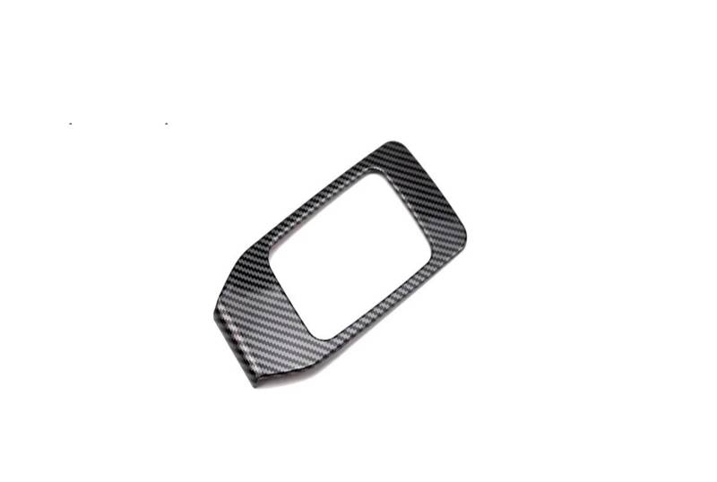 Panel Dekorabdeckung Für Ford Für Ranger Für Everest 2023 ABS Carbon Faser Farbe Center Konsole Getriebe Shift Panel Abdeckung Innen Dekorative Zubehör Abdeckung Trim(Gear Inner) von Kdbcet