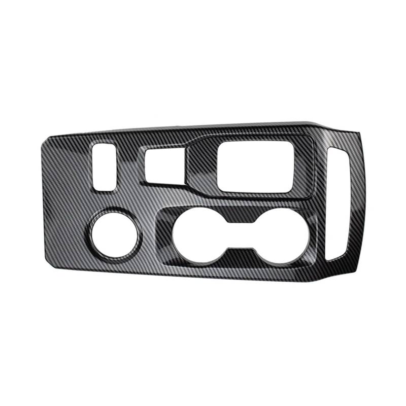 Panel Dekorabdeckung Für Ford Für Ranger Für Everest 2023 ABS Carbon Faser Farbe Center Konsole Getriebe Shift Panel Abdeckung Innen Dekorative Zubehör Abdeckung Trim(Left Drive 2 Pieces) von Kdbcet