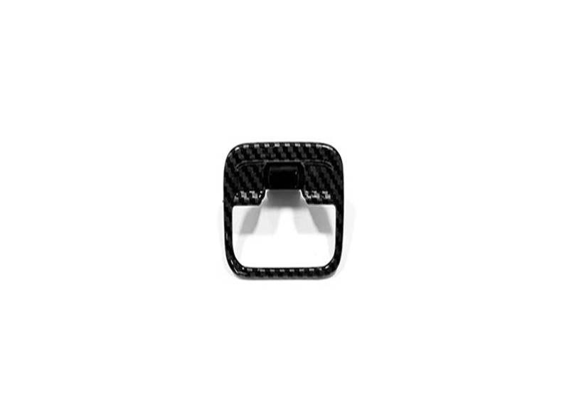 Panel Dekorabdeckung Für Für Benz C Klasse 2022 2023 ABS Carbon/Schwarz Auto Schalttafel/Vordere Armlehne Box Panel Abdeckung Trim Lnterior Zubehör Abdeckung Trim(Electronic handbrake) von Kdbcet