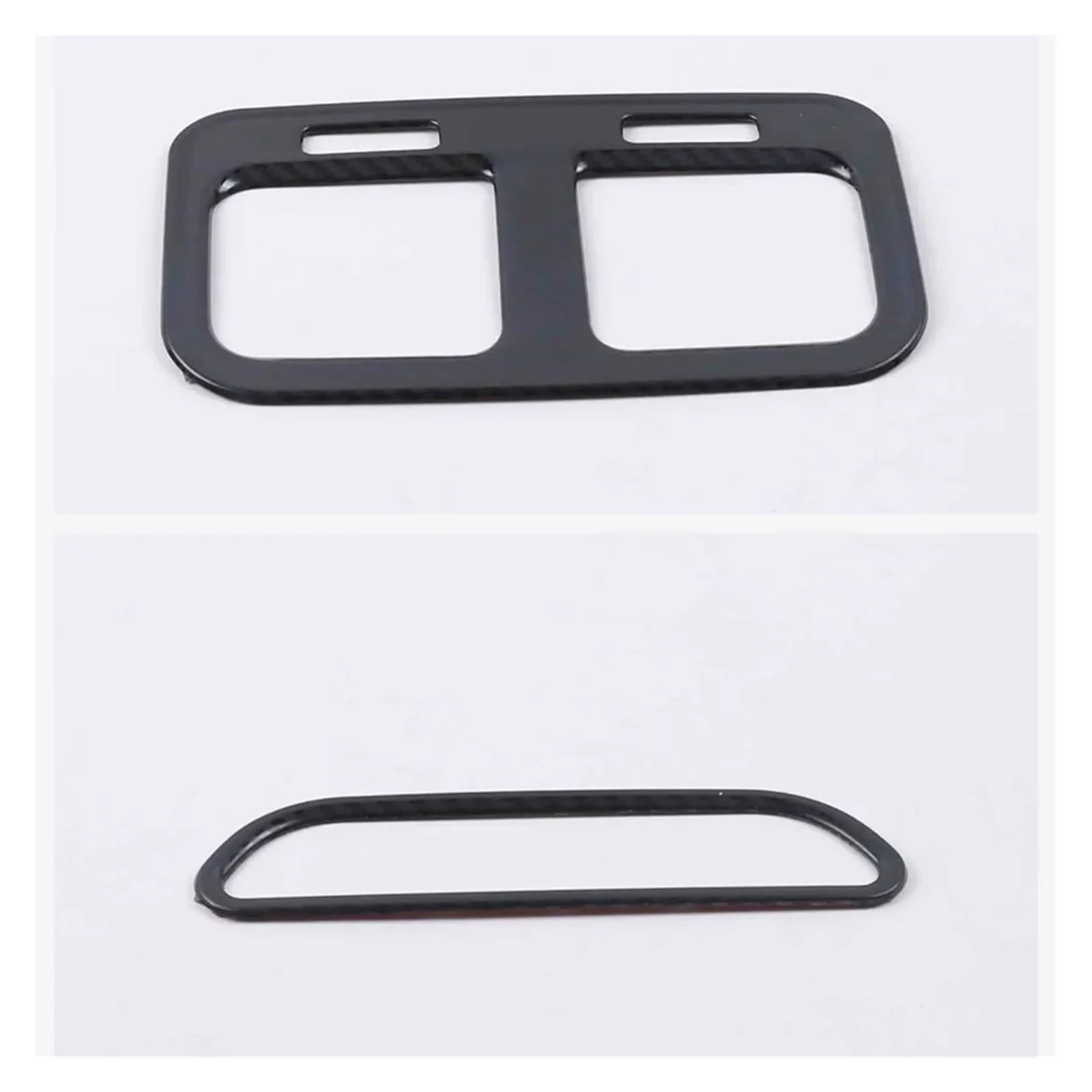 Panel Dekorabdeckung Für Haval F7 F7X 2019 2020 Auto Styling Innen Zubehör Armlehne Hinten Sitz Air Outlet Vent Loch Grille Abdeckung Panel Trim Abdeckung Trim(Steel Black) von Kdbcet