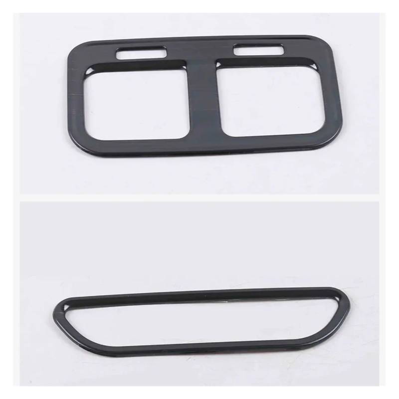 Panel Dekorabdeckung Für Haval F7 F7X 2019 2020 Auto Styling Innen Zubehör Armlehne Hinten Sitz Air Outlet Vent Loch Grille Abdeckung Panel Trim Abdeckung Trim(Steel Carbon Fiber) von Kdbcet
