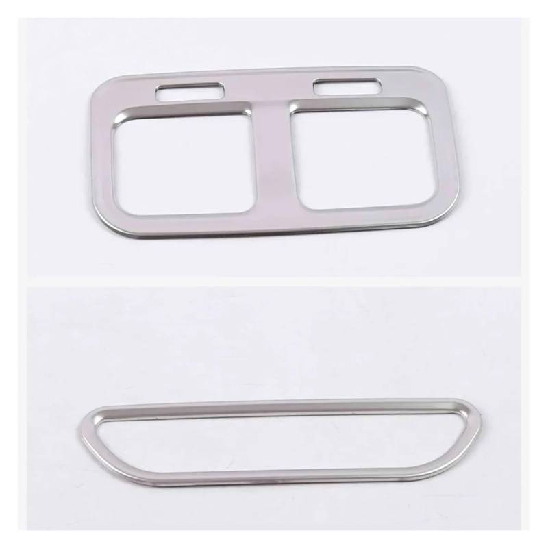 Panel Dekorabdeckung Für Haval F7 F7X 2019 2020 Auto Styling Innen Zubehör Armlehne Hinten Sitz Air Outlet Vent Loch Grille Abdeckung Panel Trim Abdeckung Trim(Steel Matte) von Kdbcet