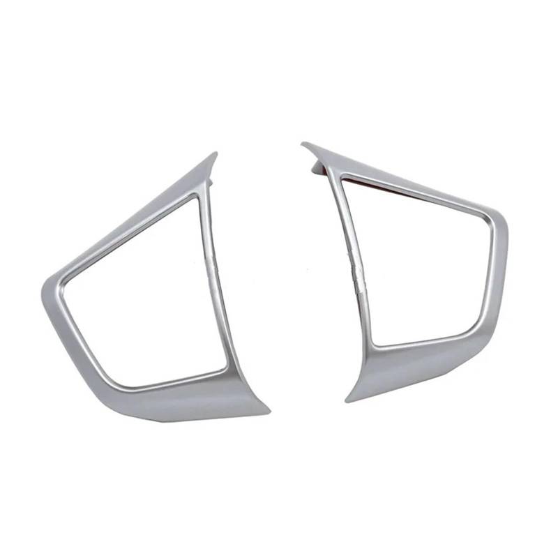 Panel Dekorabdeckung Für Hyundai Für Creta 2015 2016-2019 Chrome Interior Lenkrad Panel Abdeckung Trim Abzeichen Rahmen Form Garnieren Lünette Surround 2 Stück Abdeckung Trim von Kdbcet