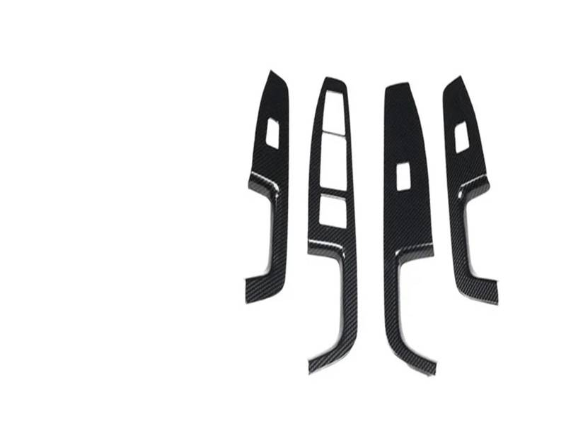 Panel Dekorabdeckung Für Hyundai Für Elantra 2016 2017 2018 2019 2020 ABS Carbon Faser Stil Dekoration Zubehör Auto Innen Abdeckung Borte Aufkleber Abdeckung Trim(B Power Windows) von Kdbcet
