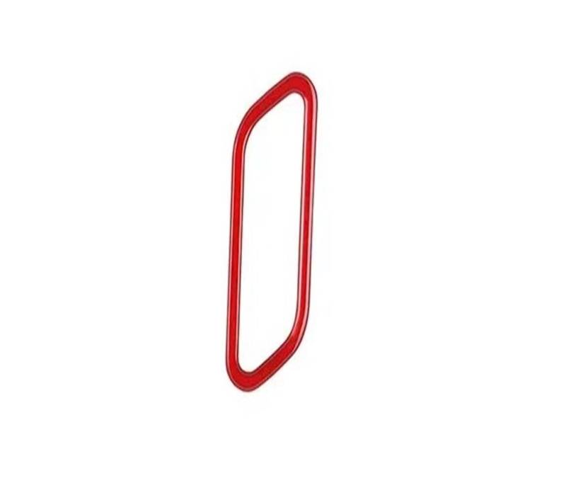 Panel Dekorabdeckung Für Hyundai Für KONA 2024 2025 ABS Rot Getriebe Shift Panel Abdeckung Trim Fenster Schalter Lift Panel Abdeckung Trim Styling Innere Zubehör Abdeckung Trim(Handle Buttons Cover) von Kdbcet