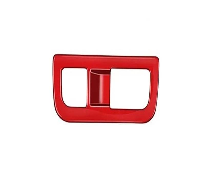 Panel Dekorabdeckung Für Hyundai Für KONA 2024 2025 ABS Rot Getriebe Shift Panel Abdeckung Trim Fenster Schalter Lift Panel Abdeckung Trim Styling Innere Zubehör Abdeckung Trim(Headlight Switch cov) von Kdbcet
