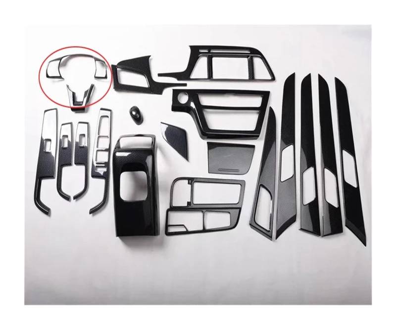 Panel Dekorabdeckung Für Hyundai Für Sonata 9th 2016 2017 Innen Zubehör Center Control Panel Abdeckung Trim Lenkrad Taste Tür Griff Panel Abdeckung Trim(8SETS Like Photo 2) von Kdbcet
