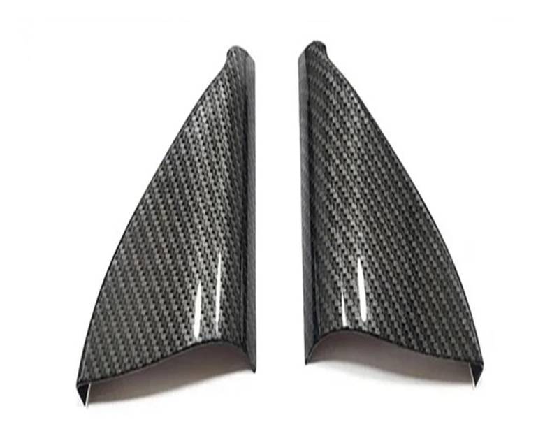 Panel Dekorabdeckung Für Kadjar 2015 2016 2017 2018-2019 ABS Carbon Fiber Matt Auto Schaltknauf Rahmen Panel Abdeckung Trim Styling Aufkleber Zubehör Abdeckung Trim(Inner Triangle) von Kdbcet