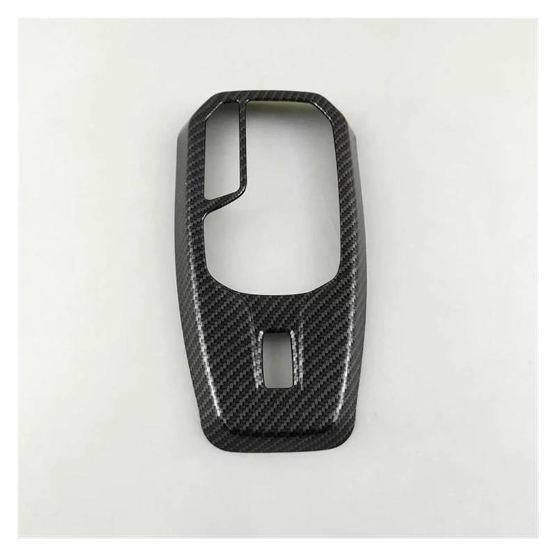 Panel Dekorabdeckung Für Koleos 2017 LHD ABS Matt/Kohlefaser Autoinnenraum Schaltknauf Panel Rahmenabdeckung Verkleidung Styling Zubehör 1 Stück Abdeckung Trim(Kohlefaser) von Kdbcet