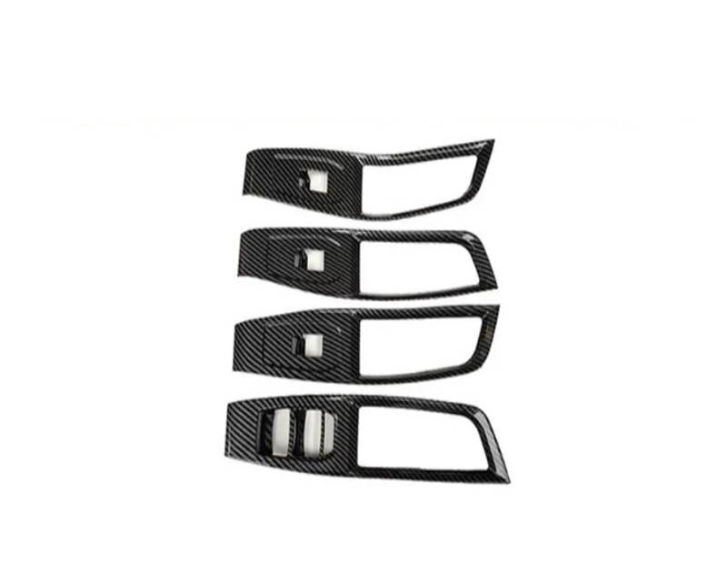 Panel Dekorabdeckung Für MG GT MG 5 2022 2023 Carbon Look Zierleiste Innenausstattung Autozubehör Fensterheber Mittelkonsole Getriebeverkleidung Innengriff Luftverkleidung Abdeckung Trim(LHD window sw von Kdbcet