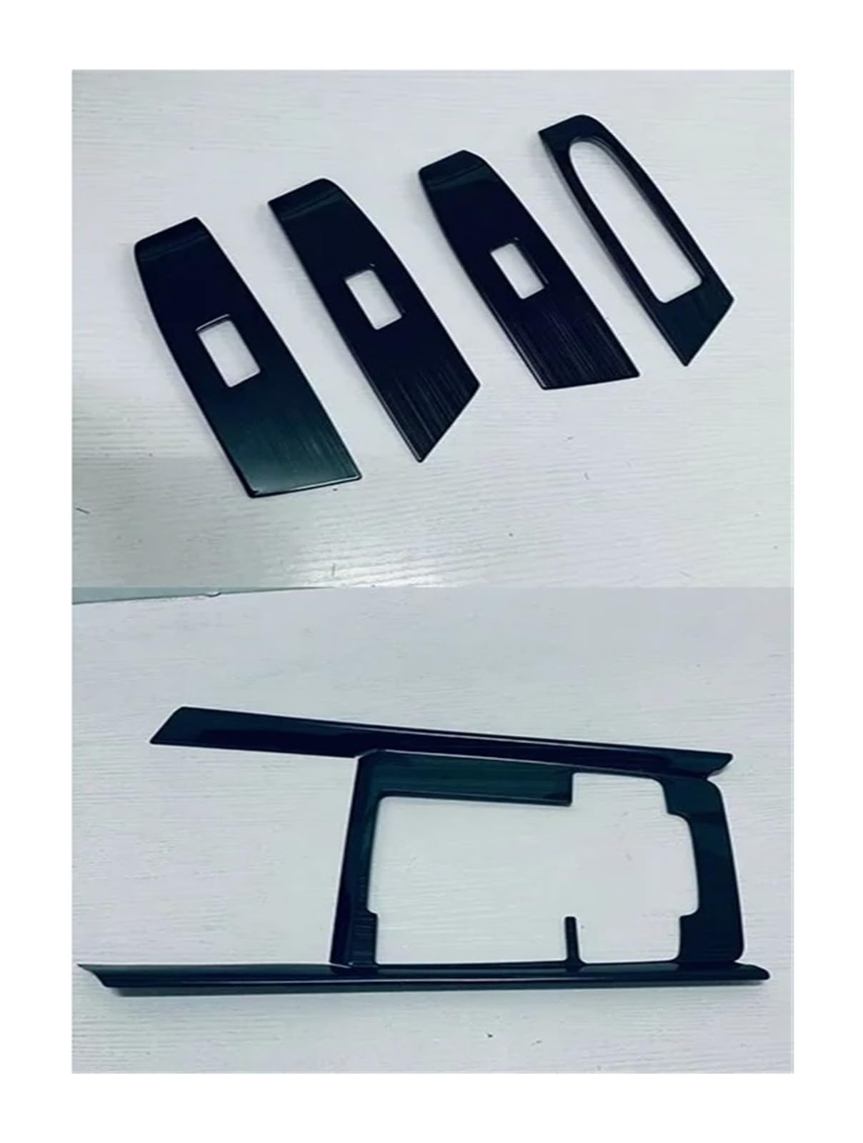Panel Dekorabdeckung Für Mazda CX-50 CX 50 2023 2024 ABS Center Console at Getriebe Shift Panel Abdeckung Fensterheber Control Schalter Abdeckung Trim Zubehör Abdeckung Trim(Steel Black AB) von Kdbcet