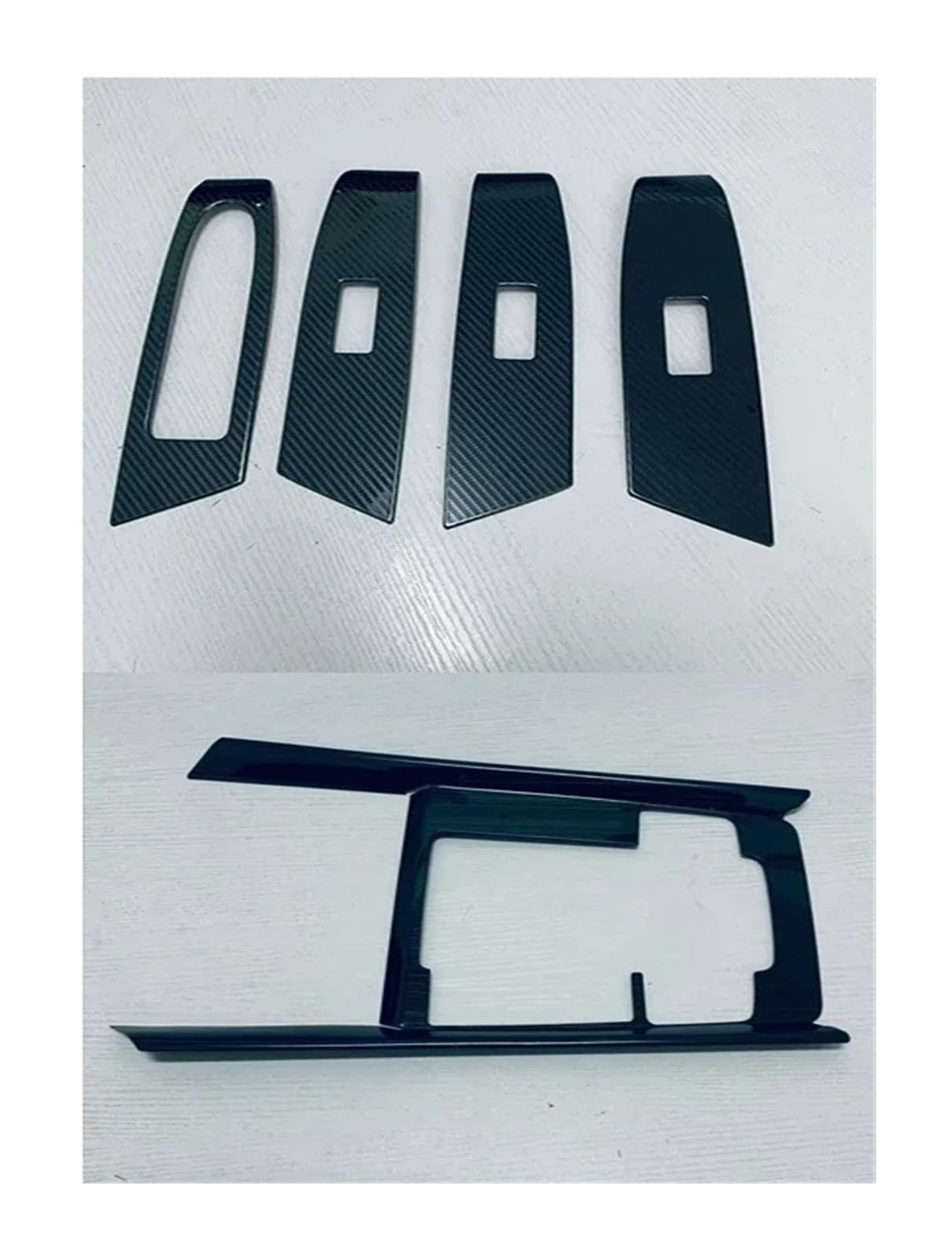 Panel Dekorabdeckung Für Mazda CX-50 CX 50 2023 2024 ABS Center Console at Getriebe Shift Panel Abdeckung Fensterheber Control Schalter Abdeckung Trim Zubehör Abdeckung Trim(Steel carbonfiber AB) von Kdbcet