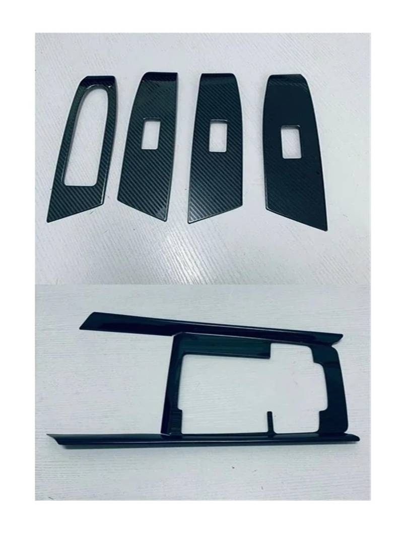 Panel Dekorabdeckung Für Mazda CX-50 CX 50 2023 2024 ABS Center Console at Getriebe Shift Panel Abdeckung Fensterheber Control Schalter Abdeckung Trim Zubehör Abdeckung Trim(Steel carbonfiber AB) von Kdbcet