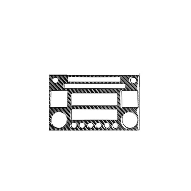 Panel Dekorabdeckung Für Nissan 350Z Z33 2003-2009 Navigation Lenkrad Lagerung Armaturenbrett Türgriff Carbon Aufkleber Set Modifizierte Auto Zubehör Abdeckung Trim(CD Panel) von Kdbcet