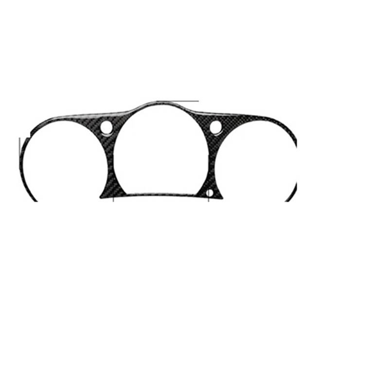 Panel Dekorabdeckung Für Nissan 350Z Z33 2003-2009 Navigation Lenkrad Lagerung Armaturenbrett Türgriff Carbon Aufkleber Set Modifizierte Auto Zubehör Abdeckung Trim(Speedometer) von Kdbcet