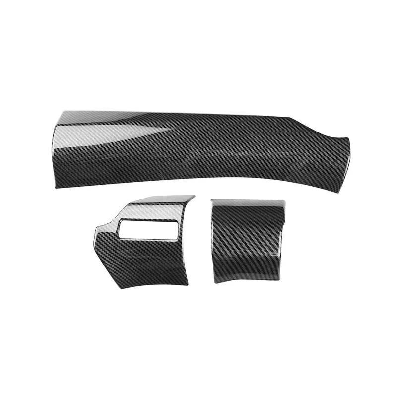 Panel Dekorabdeckung Für Nissan Für Note E13 2020-2023 ABS Carbon Fiber Innen Zubehör Auto Lenkrad Abdeckung Trim Fensterheber Schalter Panel Trim Abdeckung Trim(Center Strip Panel) von Kdbcet