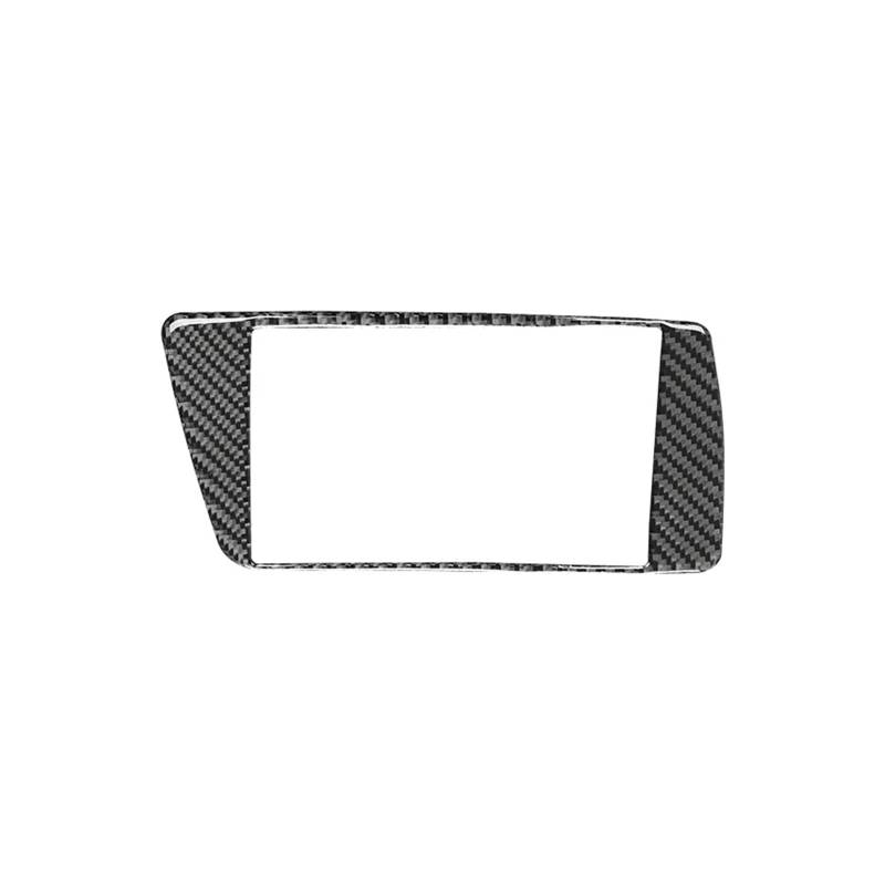 Panel Dekorabdeckung Für Q5 2010-2017 Zubehör Kohlefaser Modifikation Innenraum Auto Navigation Panel Zierrahmen Dekorative Abdeckung Aufkleber Abdeckung Trim(Left-Hand Drive) von Kdbcet