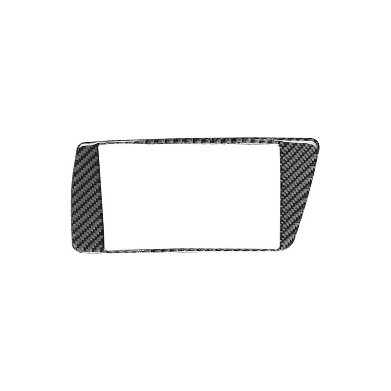 Panel Dekorabdeckung Für Q5 2010-2017 Zubehör Kohlefaser Modifikation Innenraum Auto Navigation Panel Zierrahmen Dekorative Abdeckung Aufkleber Abdeckung Trim(Right-Hand Drive) von Kdbcet