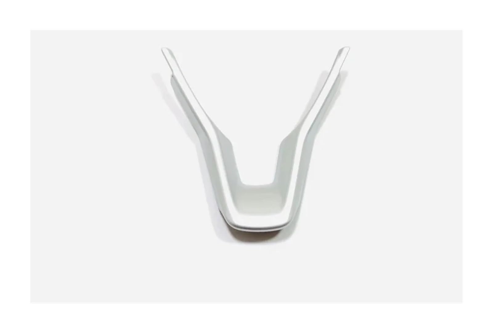 Panel Dekorabdeckung Für Stadt 2020 2021 2022 2023 Auto Innen Lenkrad Abdeckung Trim ABS Rot Carbon Faser Matte Auto Styling Zubehör Abdeckung Trim(Silvery Style C) von Kdbcet