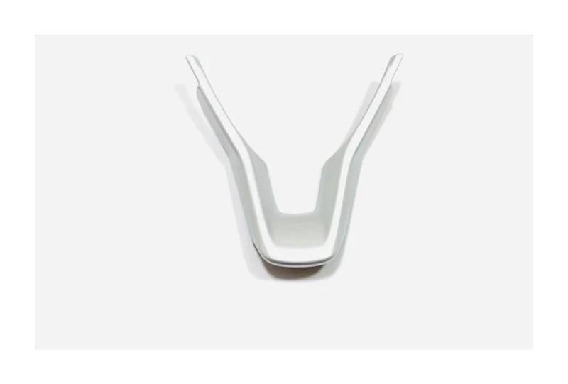 Panel Dekorabdeckung Für Stadt 2020 2021 2022 2023 Auto Innen Lenkrad Abdeckung Trim ABS Rot Carbon Faser Matte Auto Styling Zubehör Abdeckung Trim(Silvery Style C) von Kdbcet