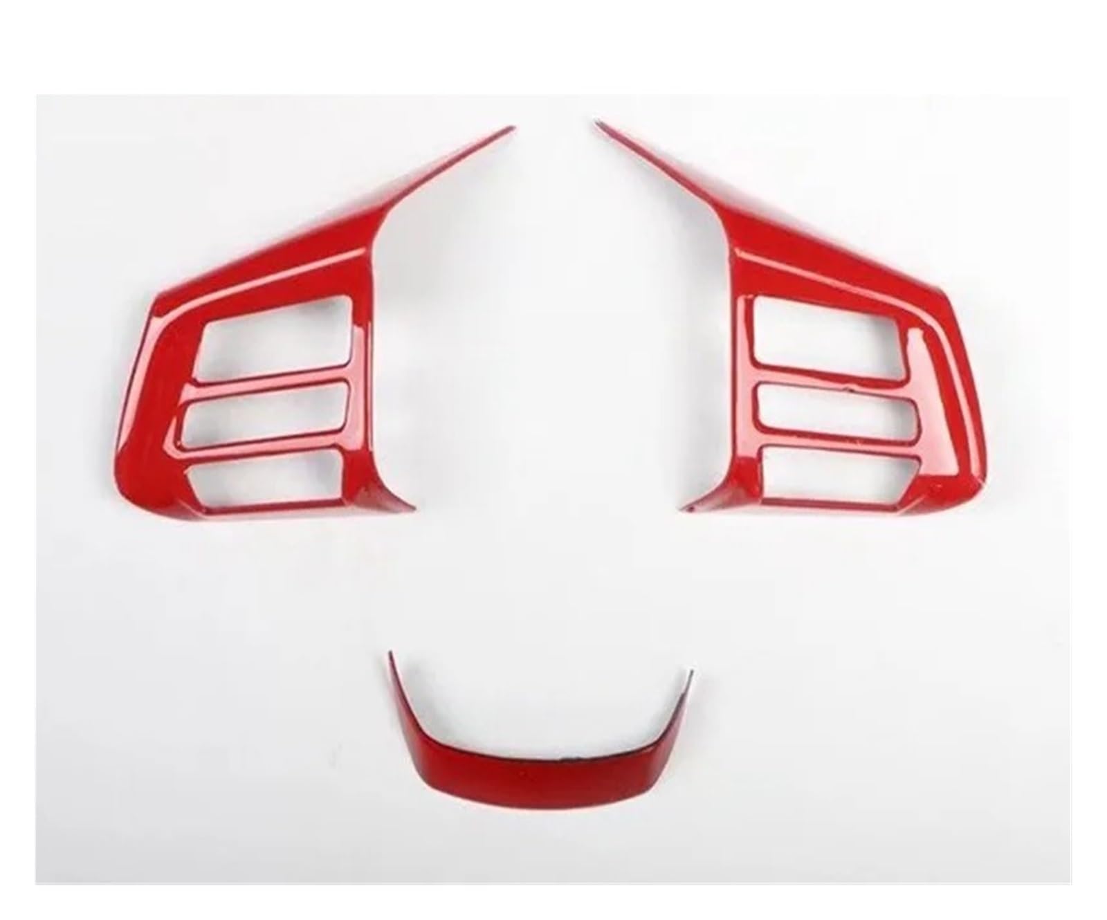Panel Dekorabdeckung Für Subaru Für Forester 2013 2014 2015 Auto Lenkrad Dekoration Lünette Abdeckung Trim ABS Styling Formteile 3 Stück Abdeckung Trim(Rot) von Kdbcet
