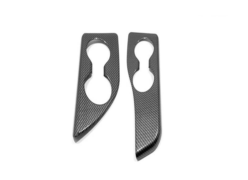 Panel Dekorabdeckung Für Toyota Für Highlander Für Kluger 2014-2018 Armlehne Aufbewahrungsbox Handlauf Schalter Panel Abdeckung Trim Aufkleber Auto Styling Abdeckung Trim(Third Drain Cup) von Kdbcet