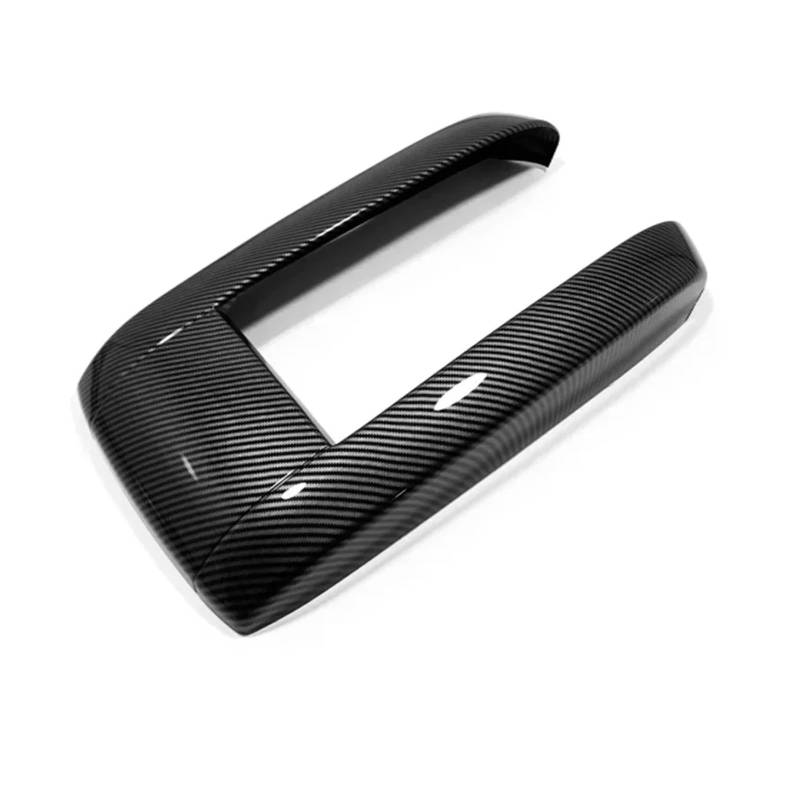 Panel Dekorabdeckung Für Toyota Für Highlander XU70 2020 2021 2022 2023 Innenausstattung Auto Mittelkonsole Sitz Armlehne Box Abdeckung Zentrale Armlehne Panel Trim Abdeckung Trim(Kohlefaser) von Kdbcet