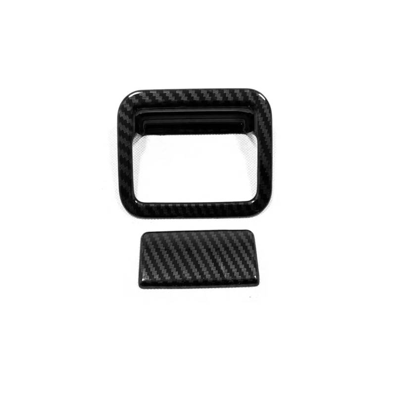Panel Dekorabdeckung Für Toyota Für RAV4 Für RAV 4 2019-2022 2023 Carbon Faser Auto Innen Zubehör Konsole Getriebe Shift Panel Fenster Schalter Abdeckung Borte Abdeckung Trim(Storage Box Cover) von Kdbcet