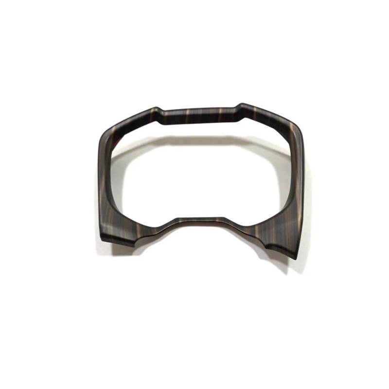 Panel Dekorabdeckung Für Toyota Für RAV4 XA50 2019 2020 2021 2022 ABS Auto Dashboard Instrument Display Panel Dekorative Ring Abdeckung Trim Aufkleber Abdeckung Trim(LHD ABS Glossy Wood) von Kdbcet