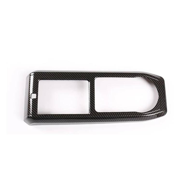 Panel Dekorabdeckung Für Toyota Für Tacoma 2016-2022 Innen Zubehör Auto Zentrale Steuerung Getriebe Shift Box Wasser Tasse Panel Abdeckung Borte ABS Carbon Faser Abdeckung Trim(Kohlefaser) von Kdbcet