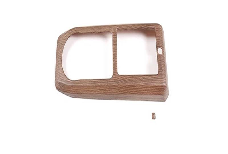 Panel Dekorabdeckung Für Toyota Für Tacoma 2016-2022 Innen Zubehör Auto Zentrale Steuerung Getriebe Shift Box Wasser Tasse Panel Abdeckung Borte ABS Carbon Faser Abdeckung Trim(Pear Wood Grain) von Kdbcet
