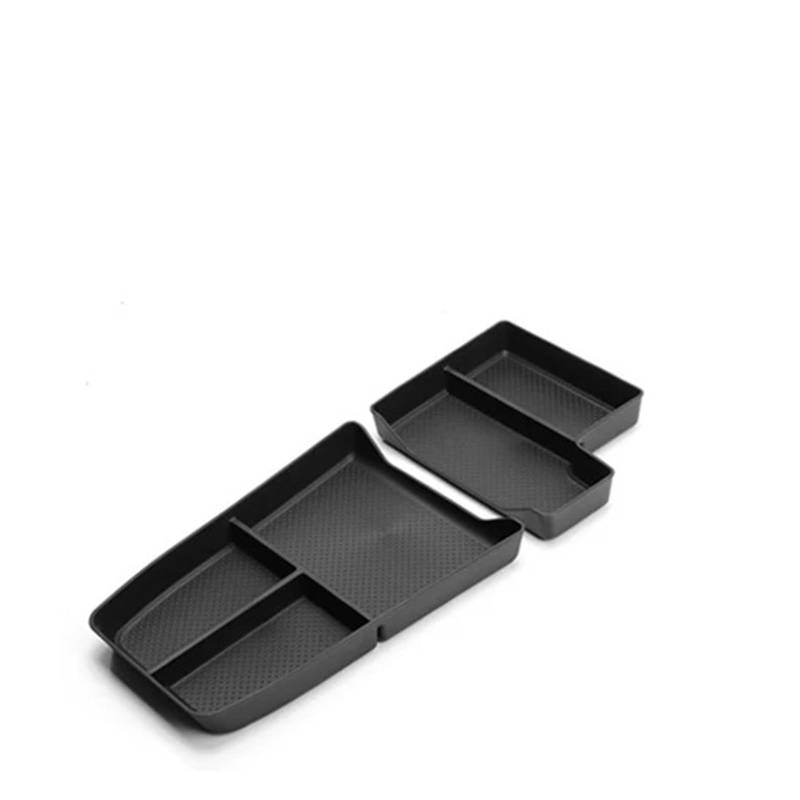 Panel Dekorabdeckung Für X1 U11 2023 + TPE Auto Innen Organizor Ablage Konsole Tasse Halter Matte Auto Zubehör Abdeckung Trim(Under Console Tray) von Kdbcet