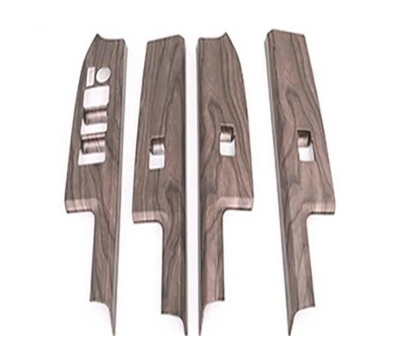 Panel Dekorabdeckung LHD Für Toyota BZ4X EA10 2022 2023 Innen Pfirsich Holz Tür Armlehne Fensterheber Schalter Abdeckung Getriebe Shift Air Vent Abdeckung Borte Abdeckung Trim(Window Switch LHD) von Kdbcet