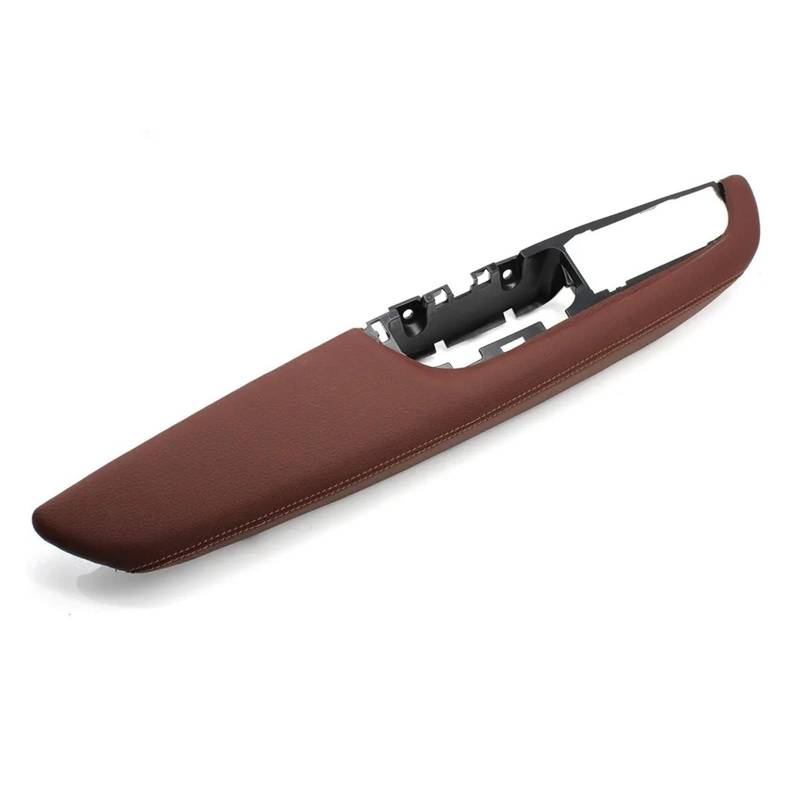Panel Dekorabdeckung LHD Linkslenker Auto Innentürgriff Armlehne Leder Außenrahmen Unterstützung Ersatz Für X5 X6 E70 E71 E72 2007–2013 Abdeckung Trim(LHD Red Brown) von Kdbcet