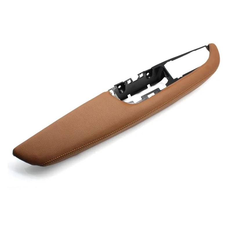 Panel Dekorabdeckung LHD Linkslenker Auto Innentürgriff Armlehne Leder Außenrahmen Unterstützung Ersatz Für X5 X6 E70 E71 E72 2007–2013 Abdeckung Trim(LHD Sattel Brown) von Kdbcet