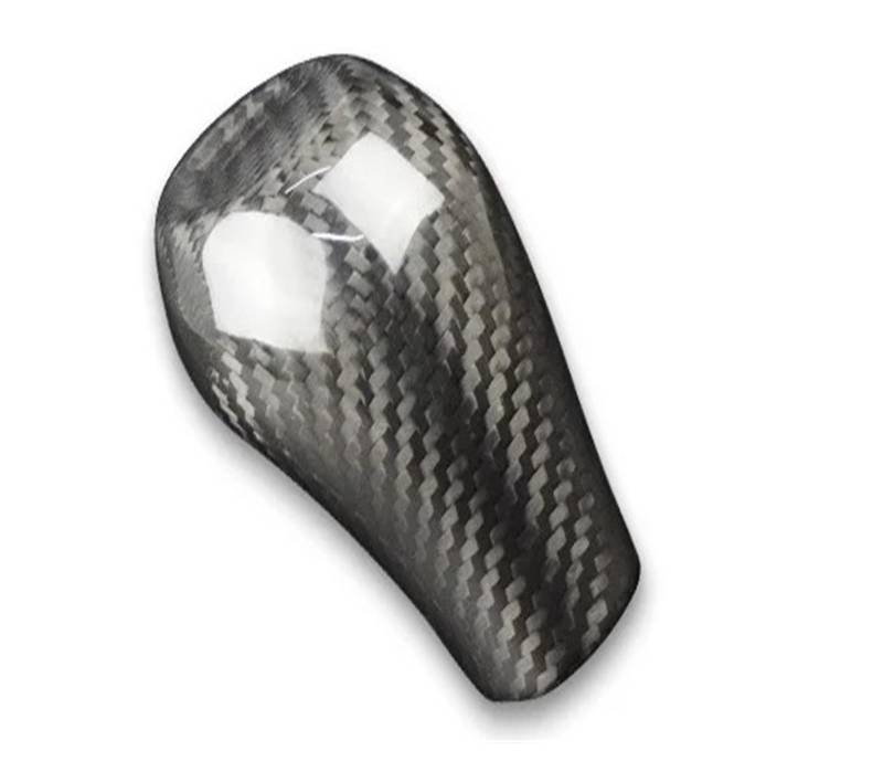 Panel Dekorabdeckung Real Carbon Fiber Für Chevrolet Für Camaro 2016 2017 2018 2019 2020 2021 2022 2023 Auto Innen Trim Rot Schwarz Zubehör Aufkleber Abdeckung Trim(Gear Shift Knob) von Kdbcet
