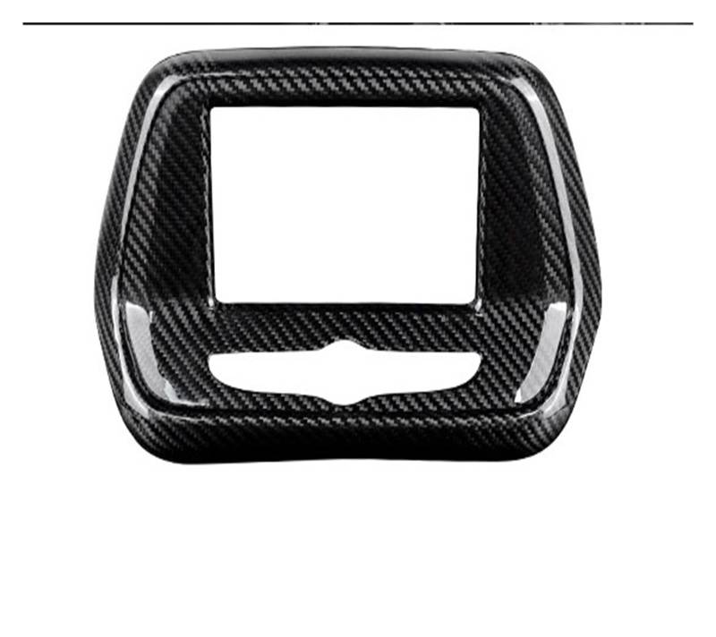 Panel Dekorabdeckung Real Carbon Fiber Für Chevrolet Für Camaro 2016 2017 2018 2019 2020 2021 2022 2023 Auto Innen Trim Rot Schwarz Zubehör Aufkleber Abdeckung Trim(Type 1 Black) von Kdbcet