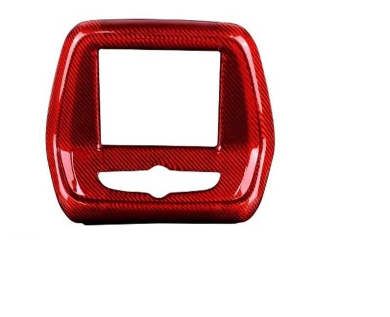 Panel Dekorabdeckung Real Carbon Fiber Für Chevrolet Für Camaro 2016 2017 2018 2019 2020 2021 2022 2023 Auto Innen Trim Rot Schwarz Zubehör Aufkleber Abdeckung Trim(Type 1 Red) von Kdbcet