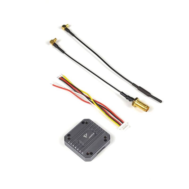 Kdouehg 1,5 W VTX FPV-Drohnensender, Hochleistungs-CNC-Wärmeableitung für die Bildübertragung Von Modellflugzeugen und Drohnen von Kdouehg